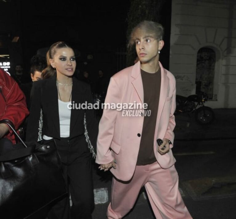 Las fotos de China Suárez junto a Rusherking en su lanzamiento musical: mucho amor y amigos famosos