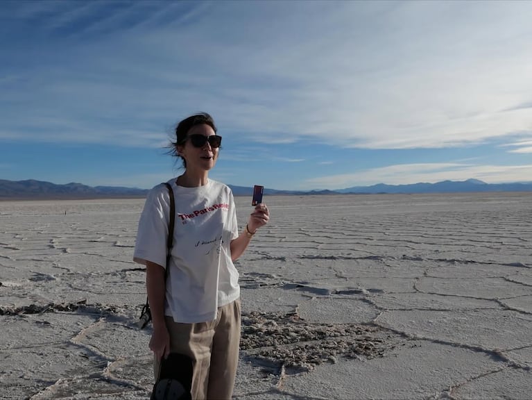 Las fotos de Emilia Clarke en Argentina (Foto: Instagram @emilia_clarke)