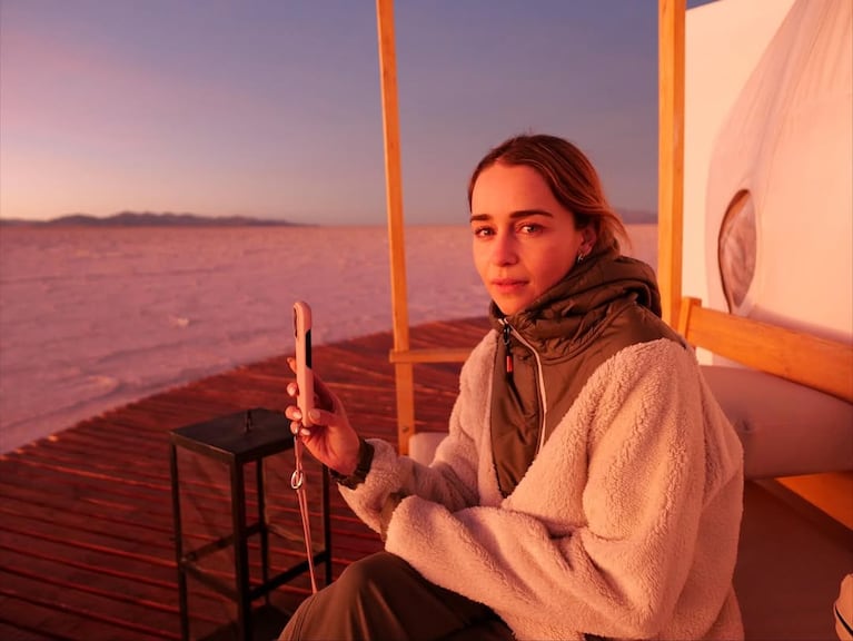 Las fotos de Emilia Clarke en Argentina (Foto: Instagram @emilia_clarke)