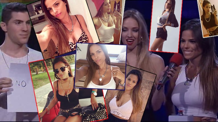 Las fotos de Florencia Andreoli, la participante hot de Tu mejor elección (Fotos: Facebook y Captura)