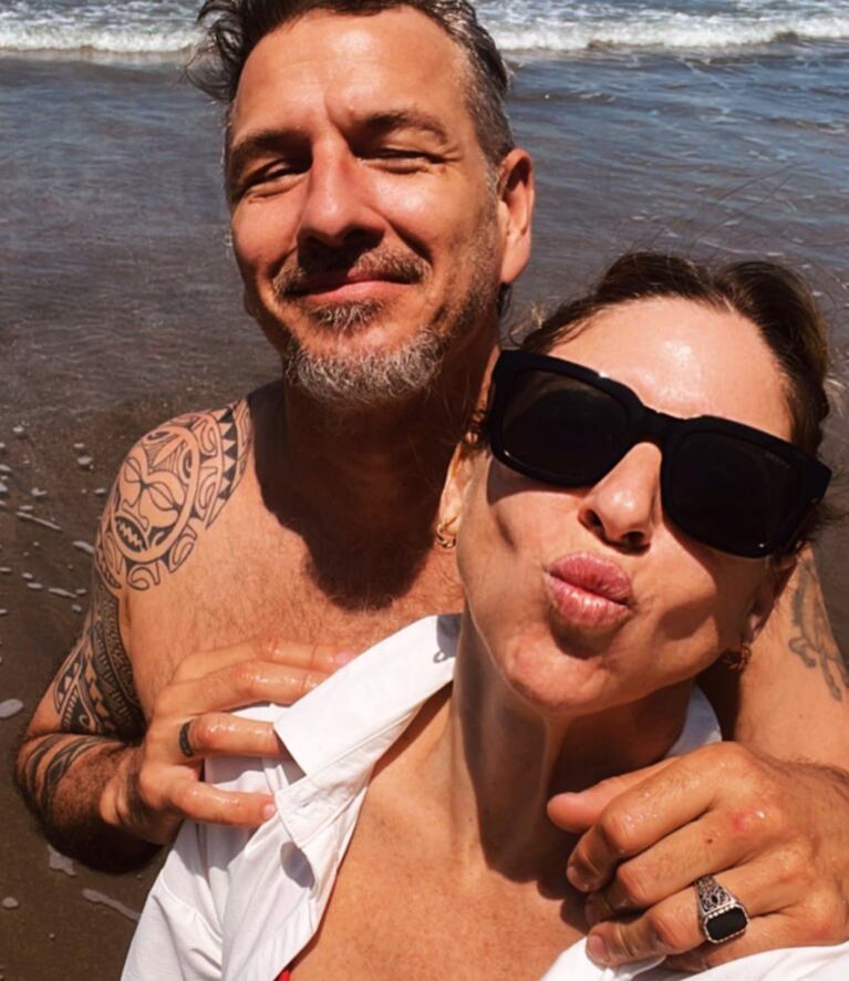 Las fotos de Florencia Bertotti y Federico Amador muy enamorados recorriendo Europa: “Luna de miel”