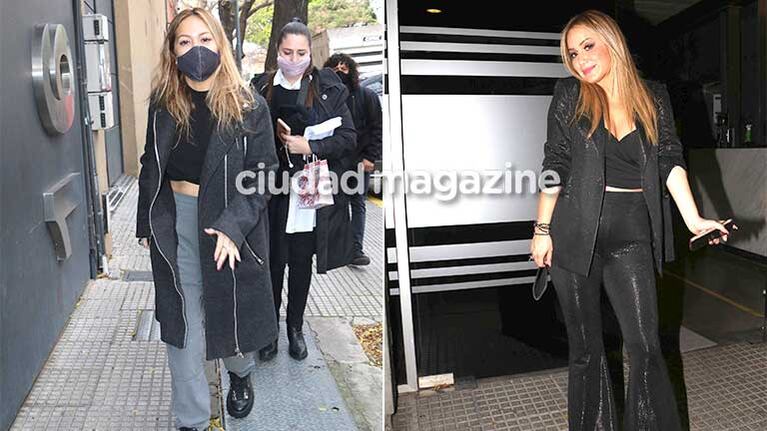 Las fotos de Karina La Princesita llegando a la grabación de Almorzando con Mirtha Legrand: look relajado y buena onda