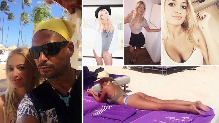Las fotos de Katerina, la hija diosa de Luciano El Tirri. Foto: Instagram
