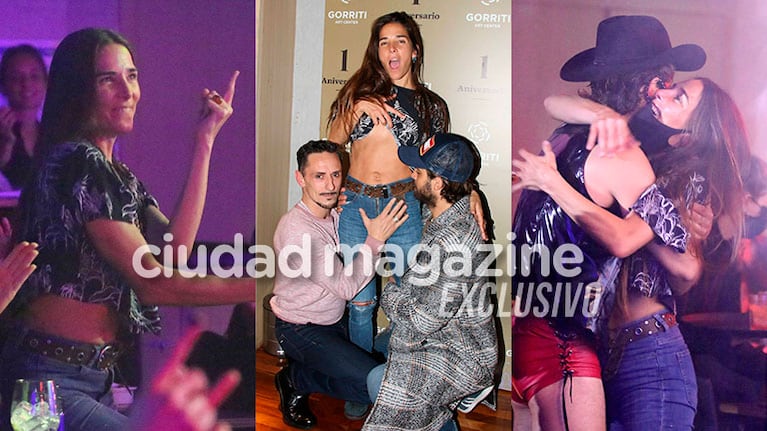 Las fotos de la alocada salida de Juana Viale con su hermana: show y baile a pura risa