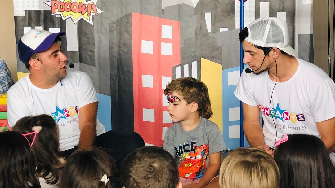 Las fotos de la fiesta de cumpleaños de Fausto, el hijo de Luciano Castro y Sabrina Rojas
