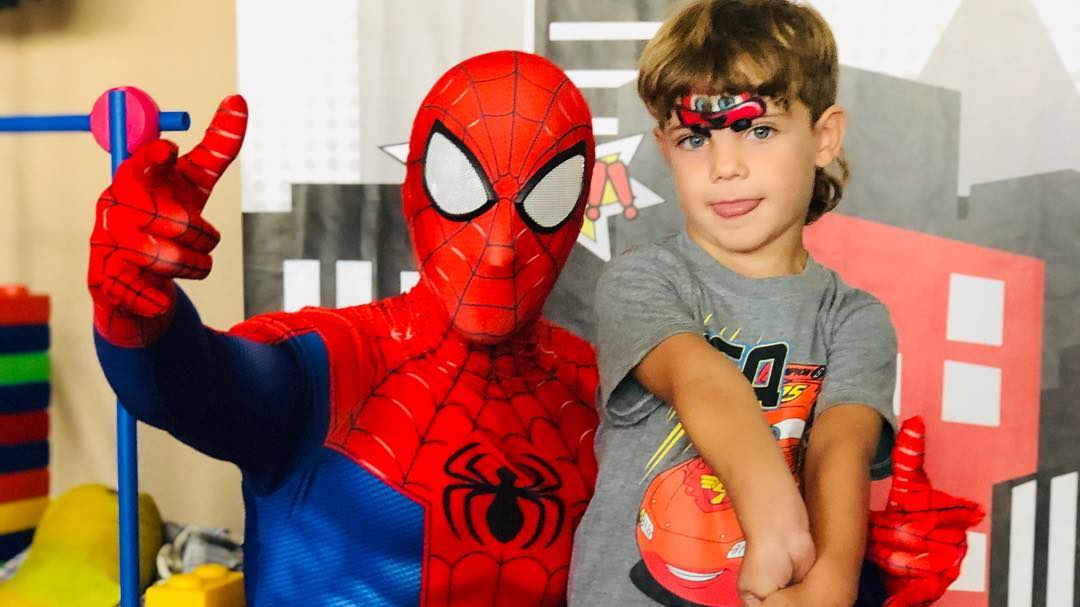 Las fotos de la fiesta de cumpleaños de Fausto, el hijo de Luciano Castro y Sabrina Rojas