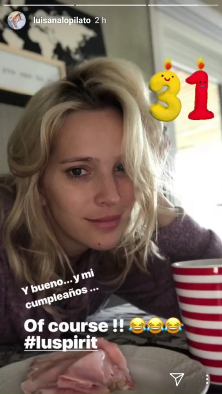 Las fotos de la fiesta sorpresa a Luisana Lopilato por su cumpleaños: dulce espera y mucho amor