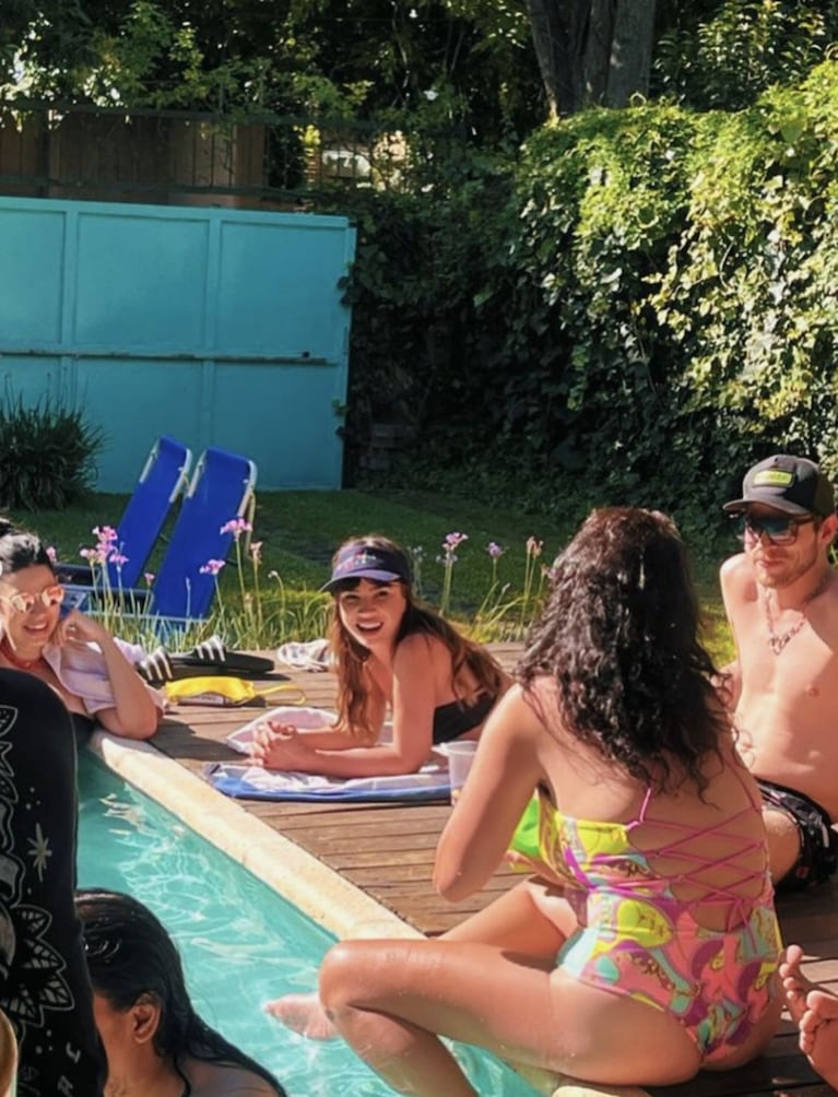 Las fotos de la pool party con la que Celeste Cid festejó los 40 años