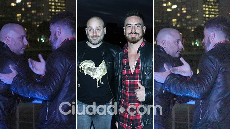 Las fotos de la reconciliación de Fede Bal y José María Muscari. (Foto: Movilpress)