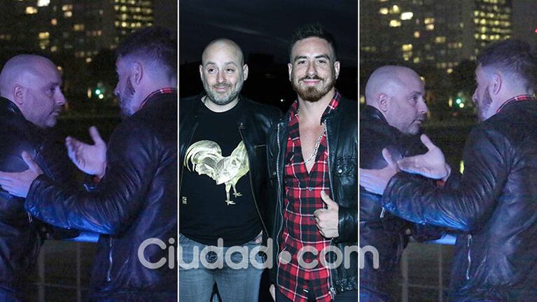 Las fotos de la reconciliación de Fede Bal y José María Muscari. (Foto: Movilpress)