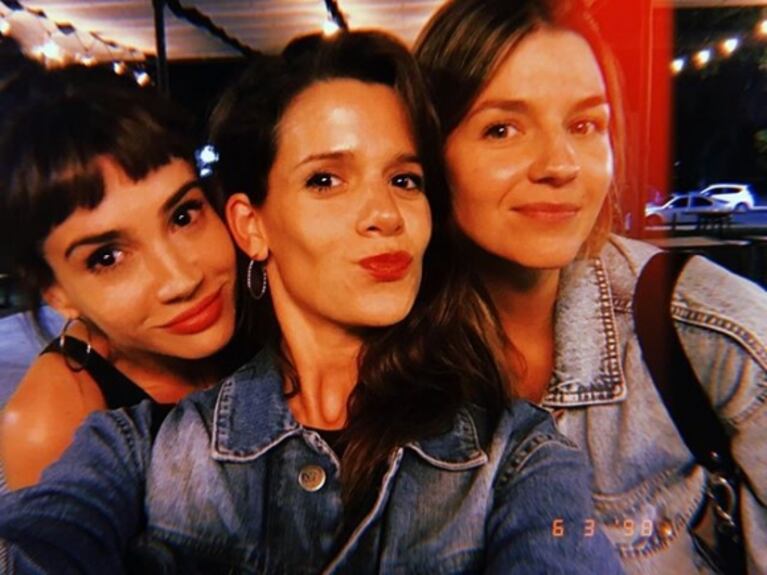 Las fotos de la salida de chicas de Celeste Cid, Violeta Urtizberea y Marcela Kloosterboer