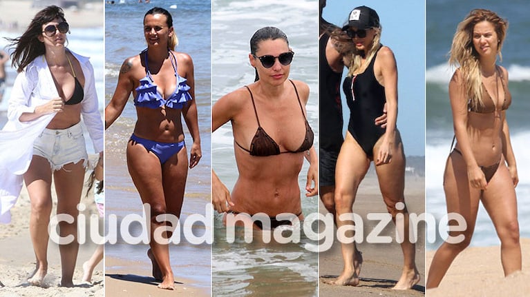 Las fotos de las famosas en bikini sin Photoshop: bellezas reales en las playas de Punta del Este