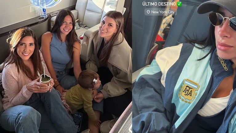 Las fotos de las mujeres de la Selección Argentina en Nueva York a la espera de la final