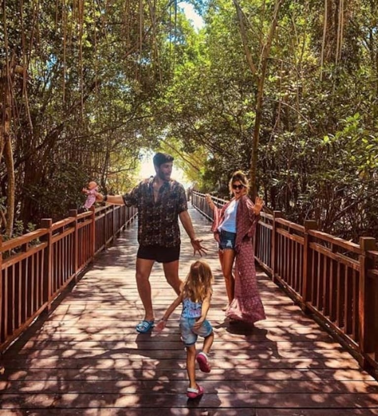 Las fotos de las paradisíacas vacaciones familiares de Mery del Cerro en Playa del Carmen