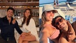 Las fotos de las vacaciones de Floppy Tesouro y su novio en el Caribe: lujo, romance y celebración