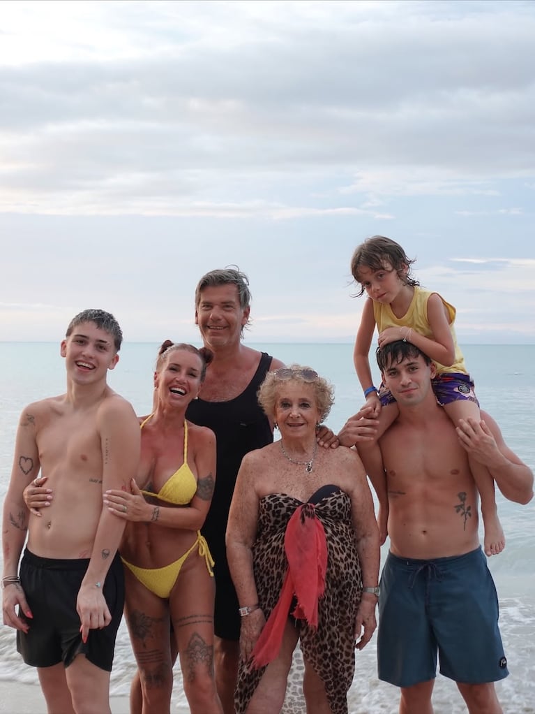 Las fotos de las vacaciones de Flor Peña con su familia en República Dominicana | Créditos: Instagram @flor_de_p