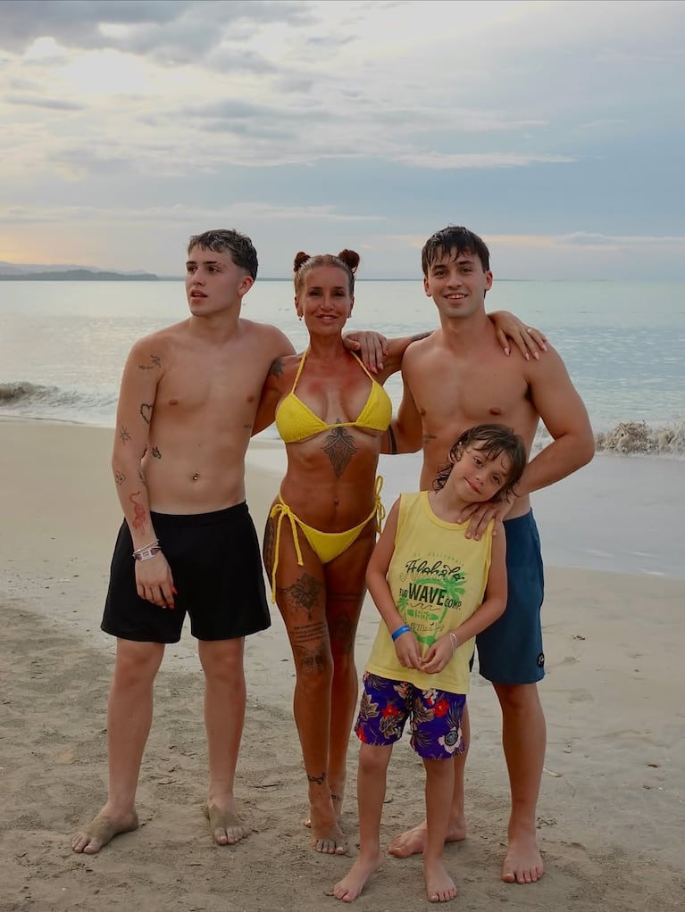 Las fotos de las vacaciones de Flor Peña con su familia en República Dominicana | Créditos: Instagram @flor_de_p