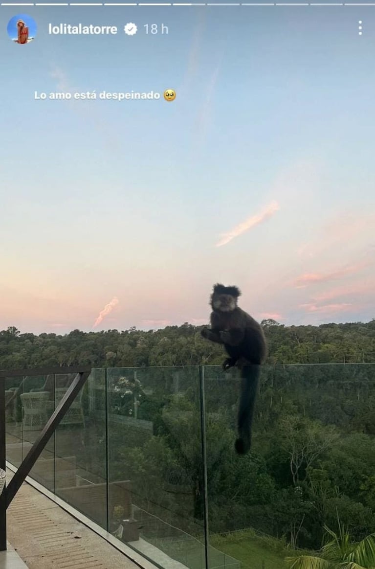 Las fotos de las vacaciones de Lola Latorre y su novio en Misiones