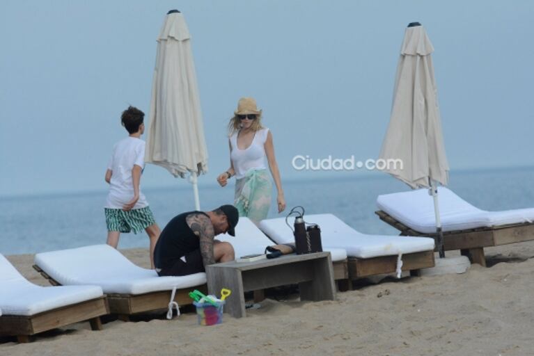 Las fotos de las vacaciones de Marcelo Tinelli y Guillermina Valdés en familia
