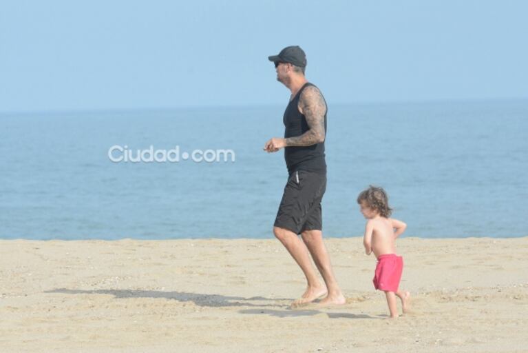 Las fotos de las vacaciones de Marcelo Tinelli y Guillermina Valdés en familia