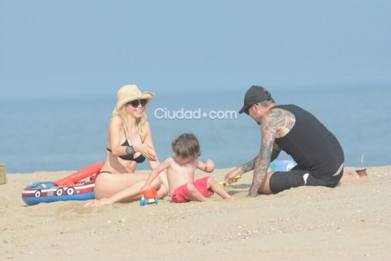 Las fotos de las vacaciones de Marcelo Tinelli y Guillermina Valdés en familia