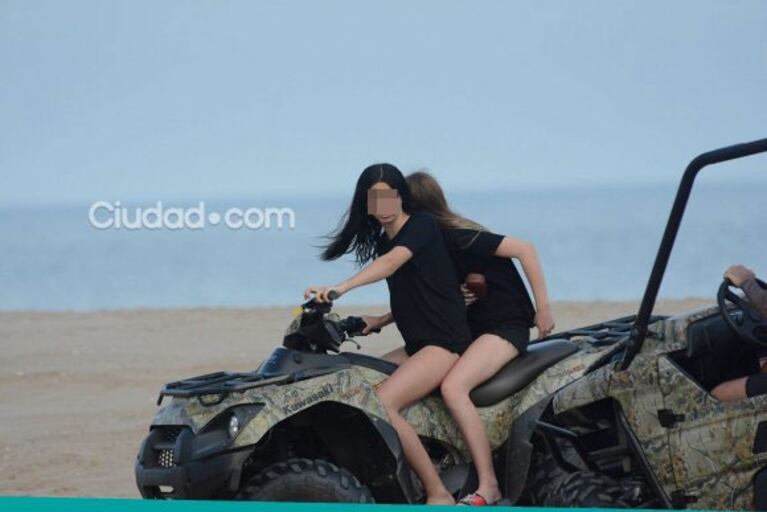 Las fotos de las vacaciones de Marcelo Tinelli y Guillermina Valdés en familia