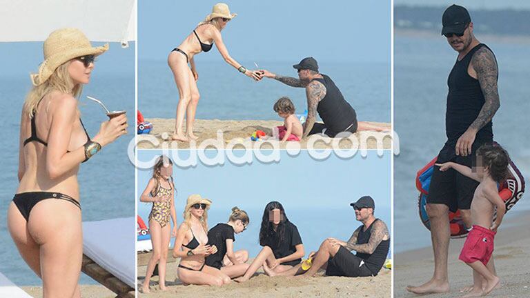 Las fotos de las vacaciones de Marcelo Tinelli y Guillermina Valdés en familia. Foto: GM Press