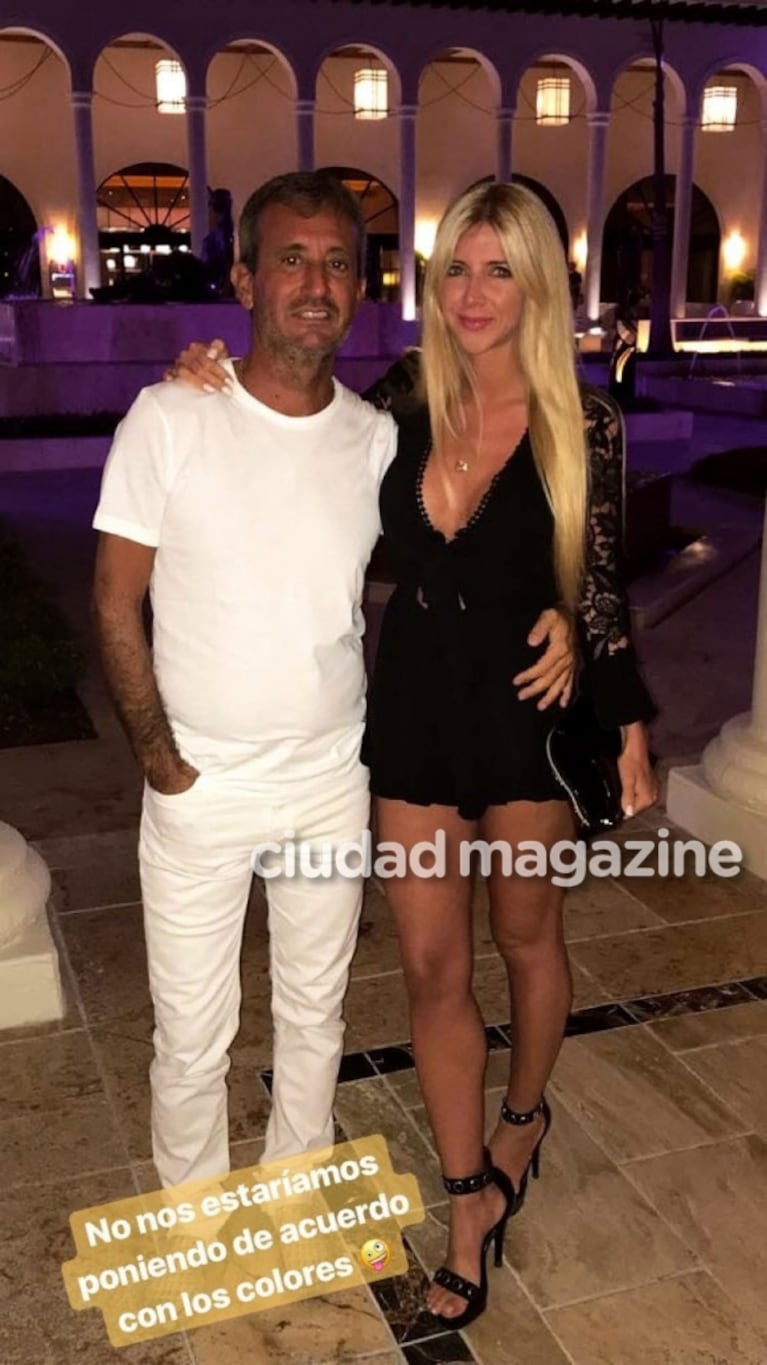 Las fotos de las vacaciones del escribano de ShowMatch con su joven novia en Punta Cana: "Qué bien se vive en el Caribe"