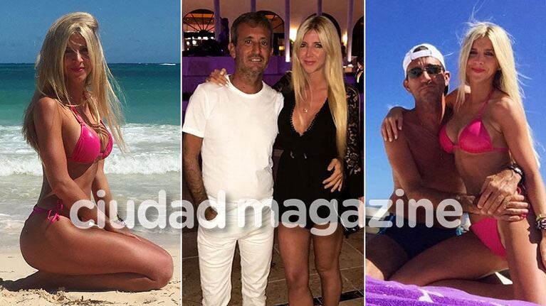 Las fotos de las vacaciones del escribano de ShowMatch con su sensual y joven novia en Punta Cana.
