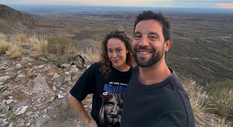 Las fotos de las vacaciones en Mendoza de Fio Giménez y Cachete Sierra | Créditos: Instagram @cachetesierra