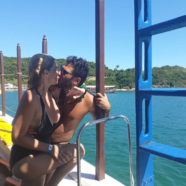 Las fotos de Leticia Brédice, enamorada con Federico Parrilla, su novio, en Buzios. Foto: Instagram