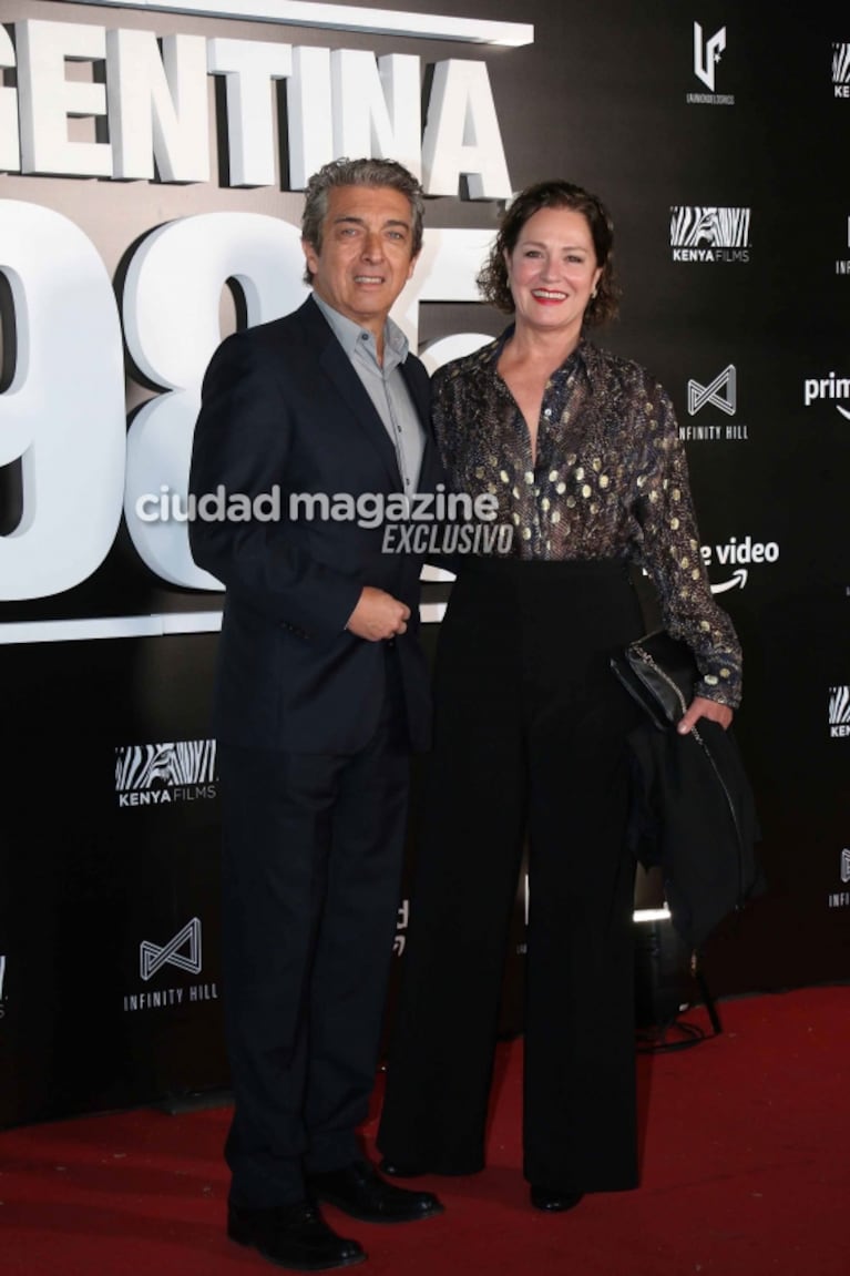 Las fotos de los famosos en el estreno de "Argentina, 1985": Ricardo Darín, Peter Lanzani, Susana, Adrián Suar y más estrellas