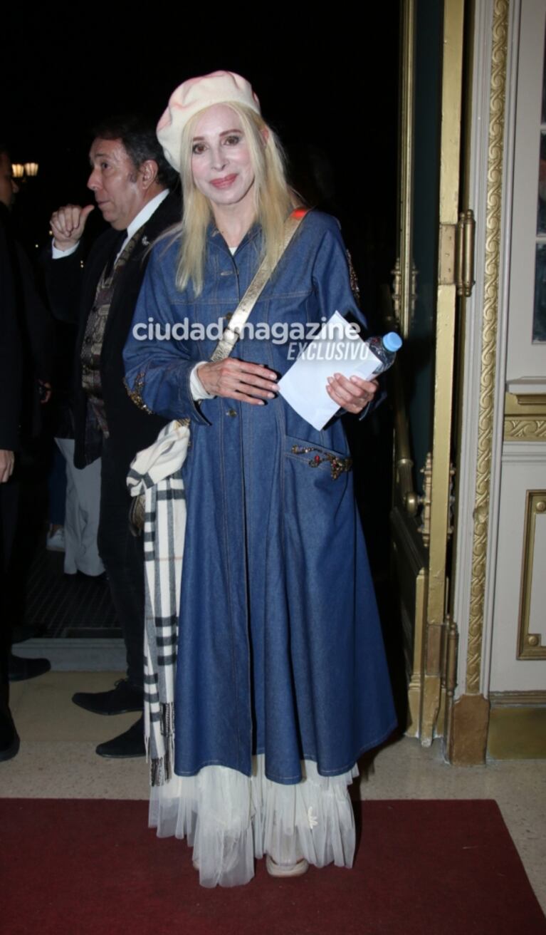 Las fotos de los famosos en el estreno de Piaf: la elegancia de Mirtha Legrand, Adrián Suar y el look súper canchero de Benjamín Vicuña