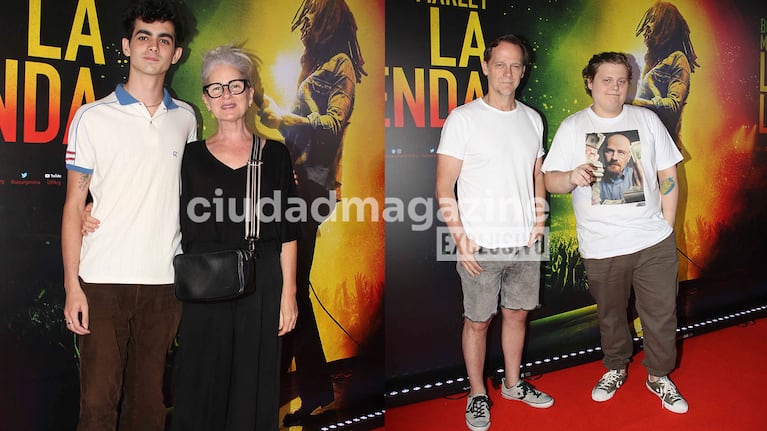 Las fotos de los famosos en la avant de la película de Bob Marley