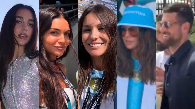 Las fotos de los famosos en la final del Mundial 2026