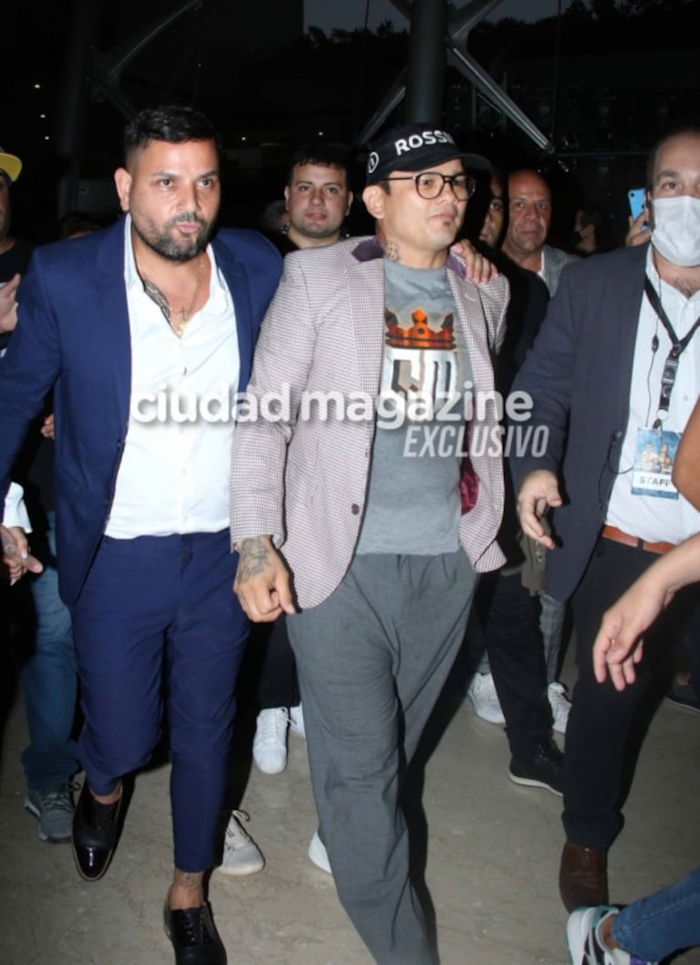 Las fotos de los famosos en la polémica presentación de la pelea de Chino Maidana y Yao Cabrera