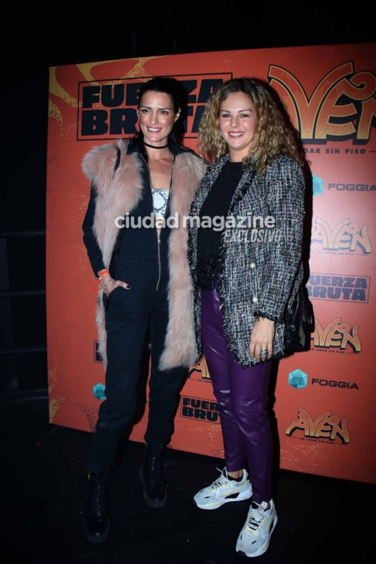 Las fotos de los famosos en un evento especial de Fuerza Bruta: looks que marcan tendencia