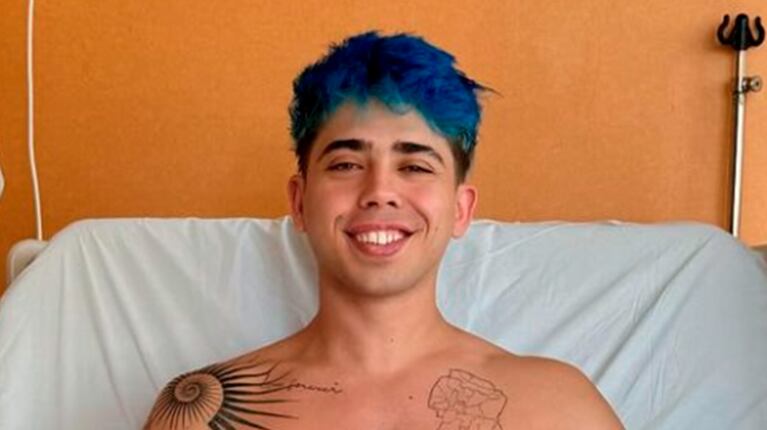 Las fotos de Luck Ra internado que alertaron a sus fanáticos.