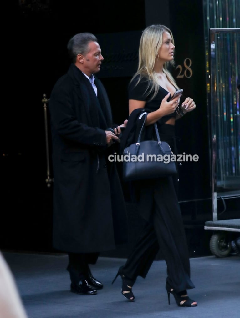 Las fotos de Luis Miguel junto a su nueva novia, Mollie Gould, por las calles de Nueva York