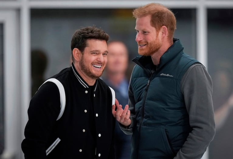 Las fotos de Luisana Lopilato y Michael Bublé con Harry y Meghan, los duques de Sussex