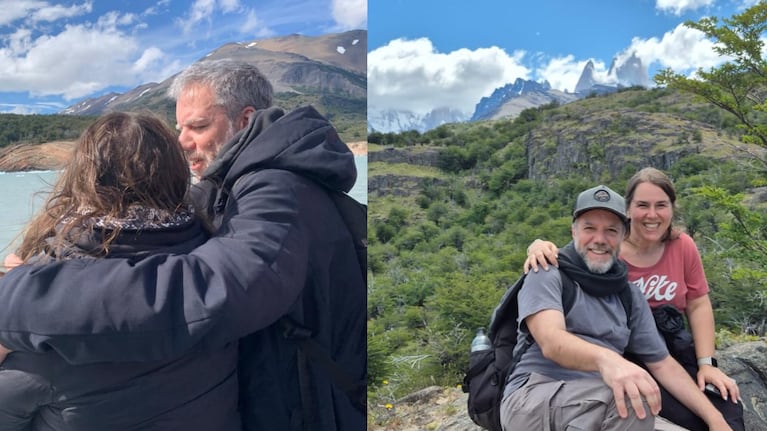 Las fotos de Malena Guinzburg con su novio de vacaciones en El Chaltén | Créditos: Instagram @mguinzburg
