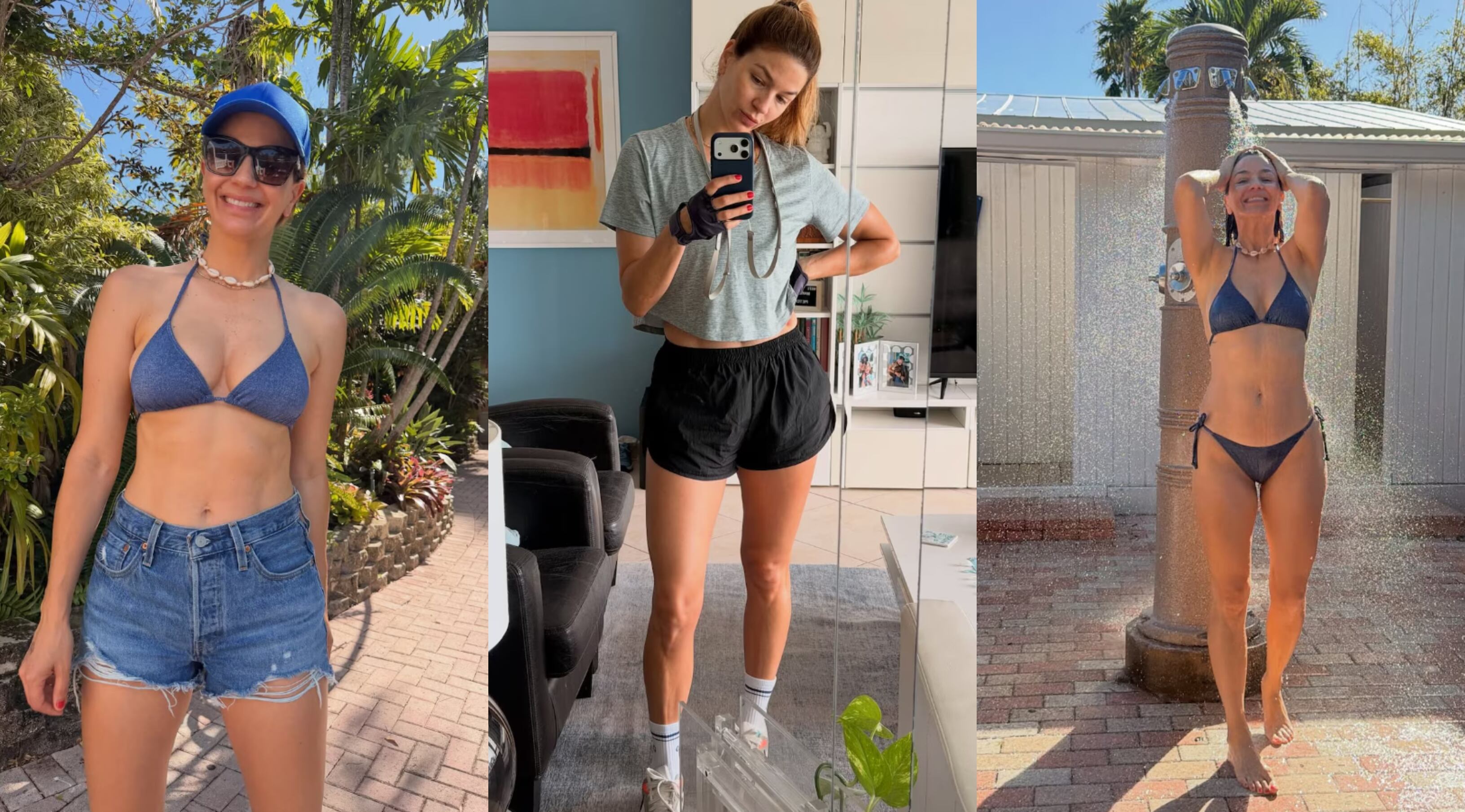 Las fotos de Marcela Kloosterboer en bikini desde Miami: “Hace 10 años que no viajaba sola” | Créditos: Instagram @m.kloos