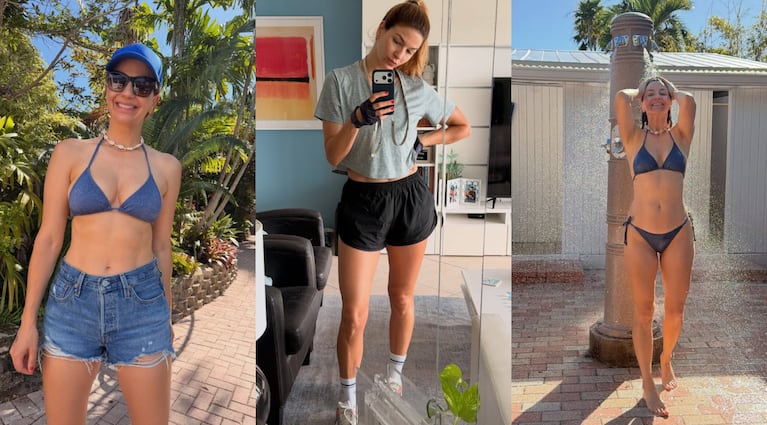 Las fotos de Marcela Kloosterboer en bikini desde Miami: “Hace 10 años que no viajaba sola” | Créditos: Instagram @m.kloos