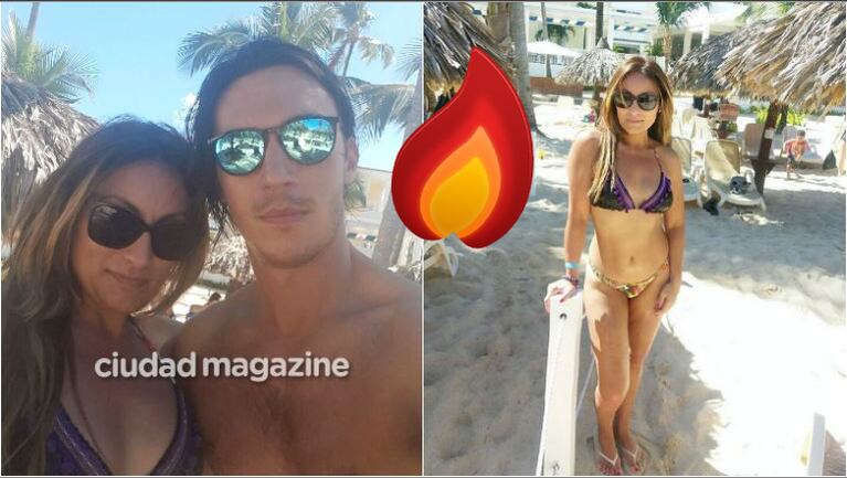 Las fotos de Marcela Tauro, en bikini y al sol durante sus vacaciones con su novio: Descanso y relax