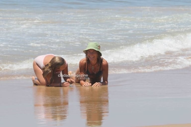 Las fotos de Maru Botana junto a su esposo y sus hijos en la playa: risas y mucho amor en Punta del Este