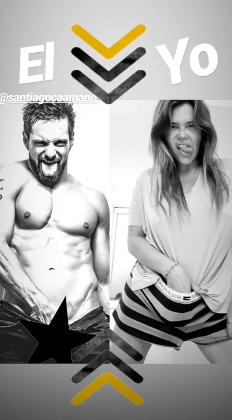 Las fotos de Nazarena Vélez y Santiago Caamaño en el Día de los Enamorados, con una sentida reflexión: "Soltar el pasado, vivir el presente"
