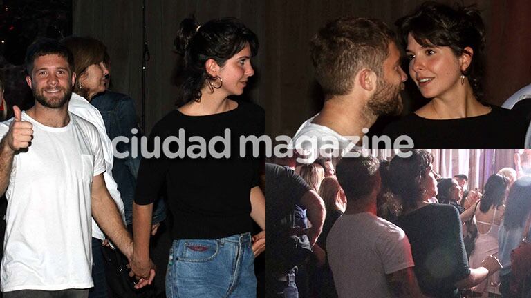 Las fotos de Nicolás Riera y su nueva novia perfil bajo en el estreno de Sex: ¡abrazos, manitos y mucho mimo! (Foto: Movilpress)