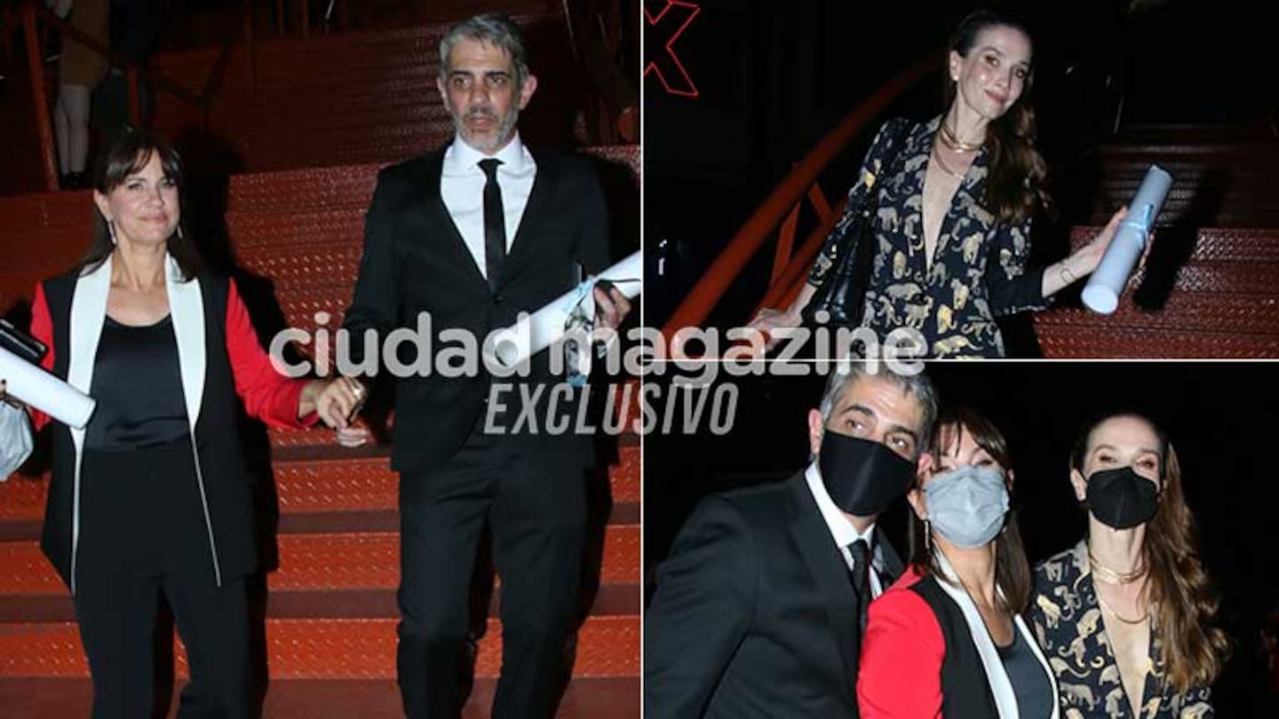 Las fotos de Pablo Echarri, Nancy Duplaa y Natalia Oreiro juntos: el esperado encuentro a pura buena onda en los Premios Konex