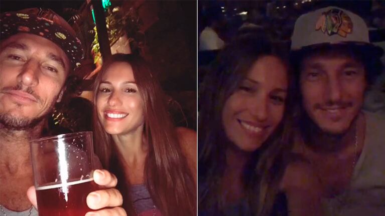 Las fotos de Pampita y Pico Mónaco, enamorados en la noche marplatense