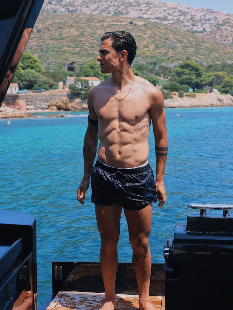 Las fotos de Paulo Dybala, en el verano italiano (Foto: Instagram)